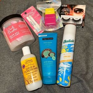 🆕 7PC BEAUTY BUNDLE! KISS, BATISTE, FREEMANS, SOFTLIPS & MORE! 🩷 [NEW]